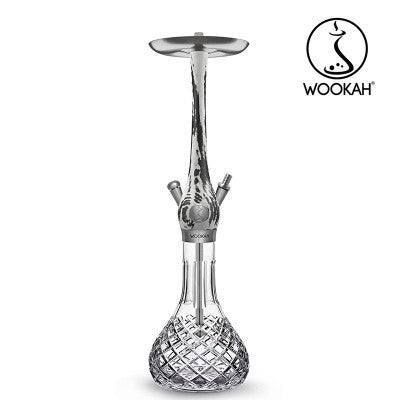 Wookah Hookah White Black - 