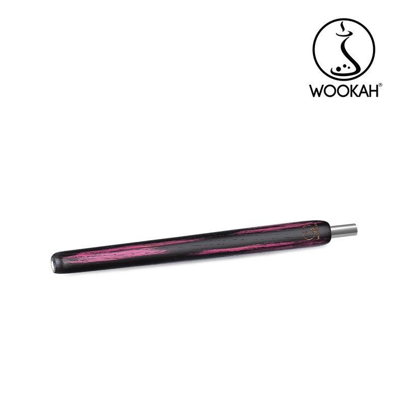 WOOKAH Wooden Mouthpiece Black Pink Standard - 