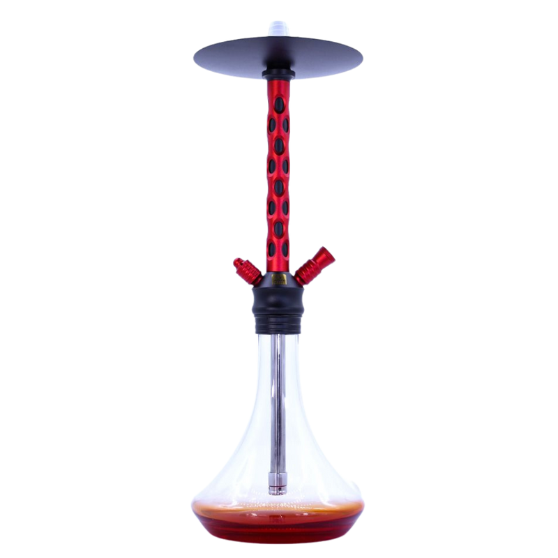 Agni Lava Hookah Set - Red