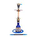 Amy Tradi Hookah (087.01) - Gold-Blue Base