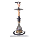 Amy Tradi Hookah (087.01) - Black-Black/Gold Base
