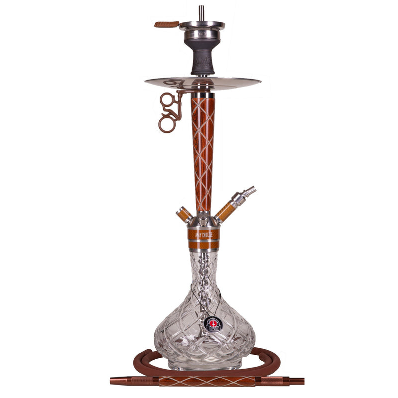 Amy X-Ray Hookah - Brown