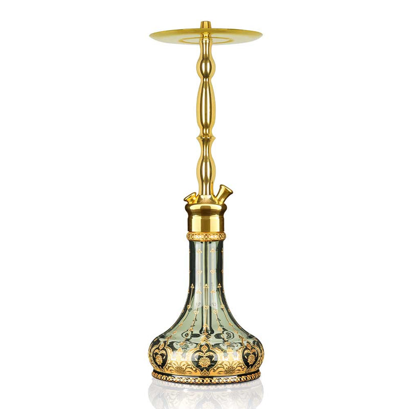 ATH T-Brass BA Collection Buhari Hookah - Oniks