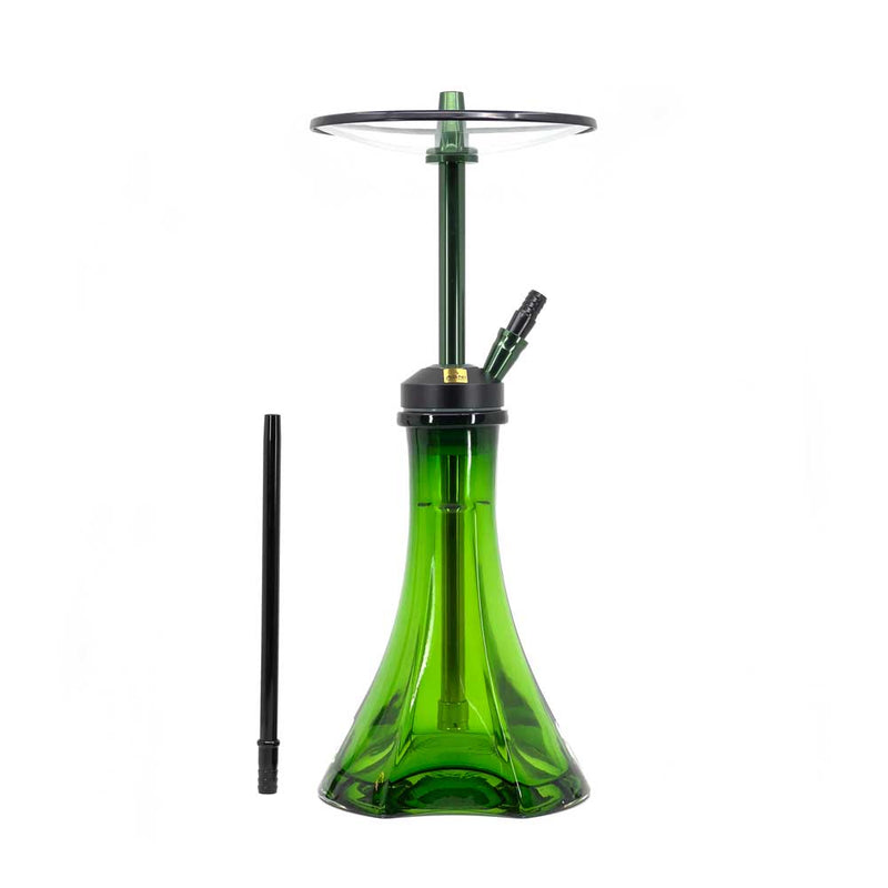 Agni Pyramid Hookah Set - Green