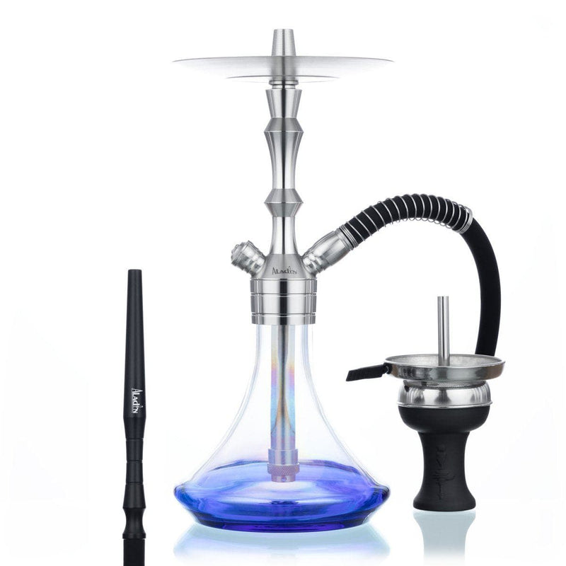 Aladin MVP 360 Mini Hookah - Shiny Bottom Blue