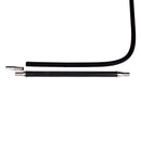 Amy Deluxe Carbon Hookah Mouthpiece Set - Black