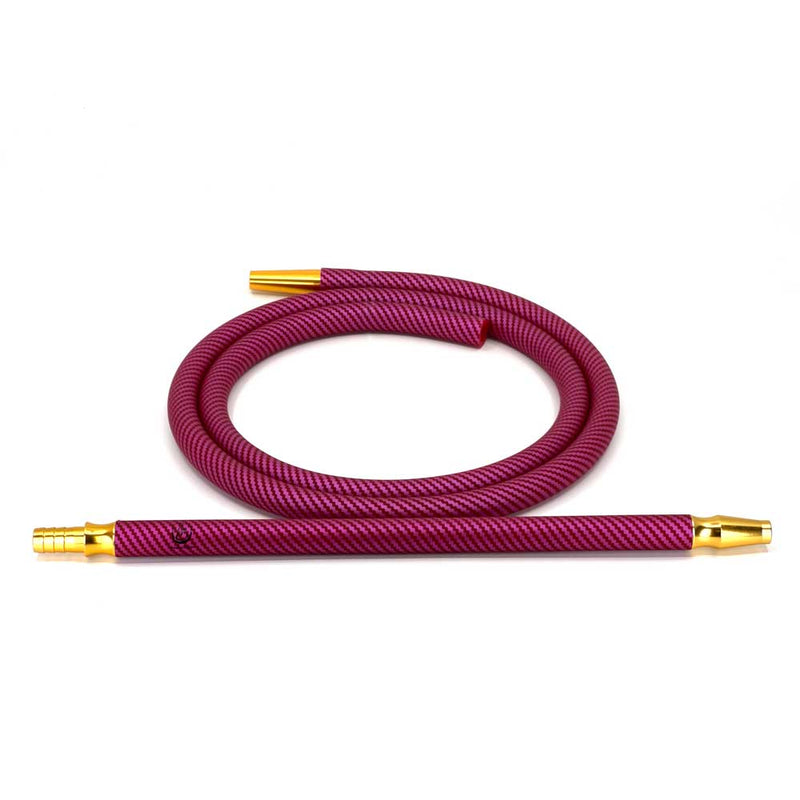 Cyril Premium Hookah Hose Carbon - Pink