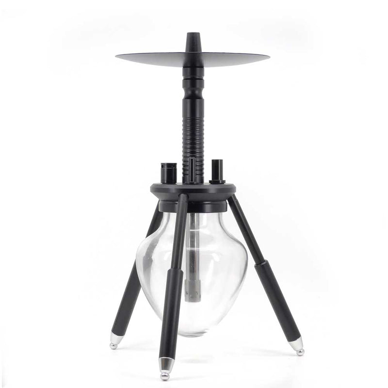 AGNI Spider Hookah Set - Black