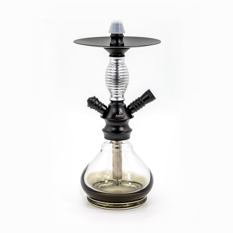 Agni Travel Hookah Set - Silver