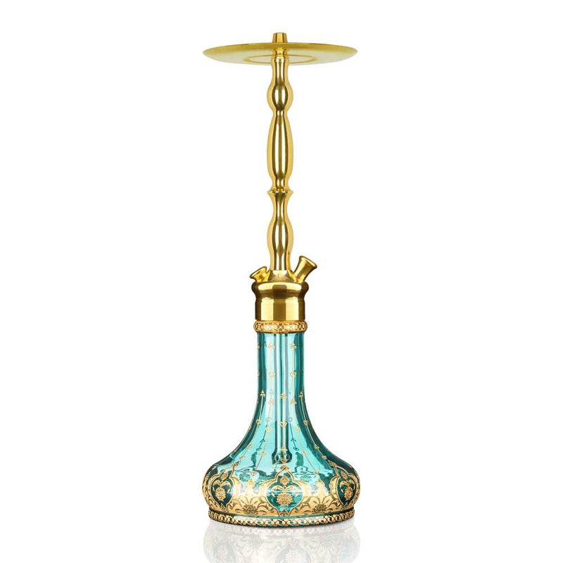 ATH T-Brass BA Collection Buhari Hookah - Zumrut