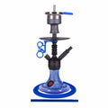 Amy Antique Berry Mini Hookah (072.03) - Black-Blue Base