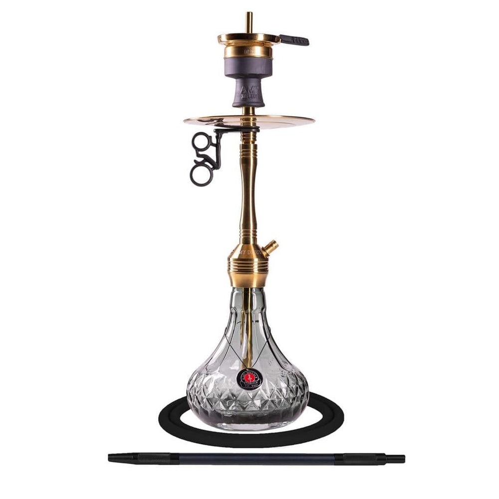 Amy Xpress Fame S Hookah - Gold-Black Base