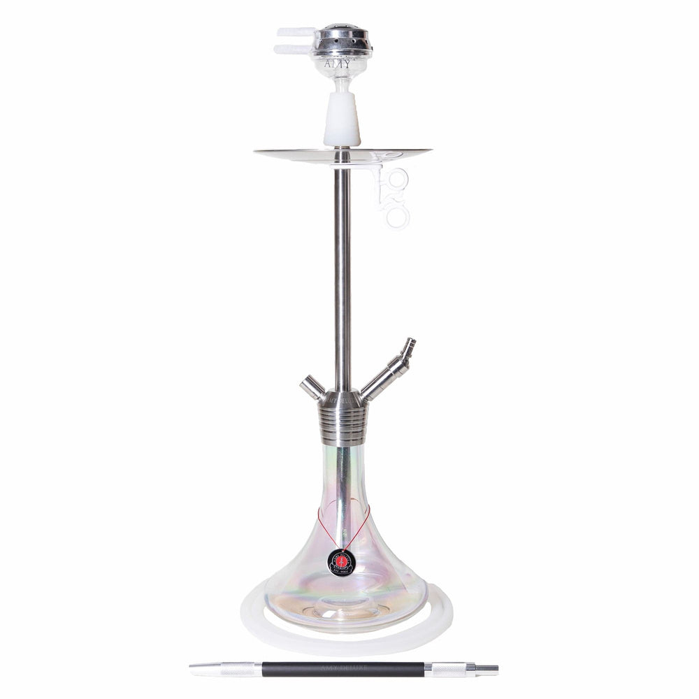 Amy Stick Steel Plus R Hookah (SS09) - Clear