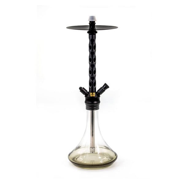 Agni Lava Hookah Set - Black/Brown